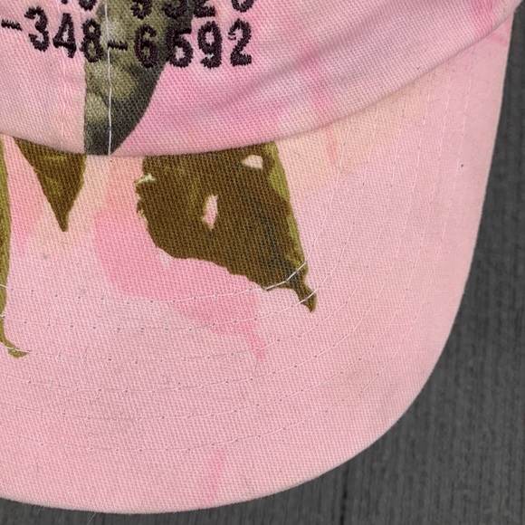 Turner Timber Baseball Hat Womens OSFA Pink Realtree Camo Adjustable Strapback - Picture 6 of 17